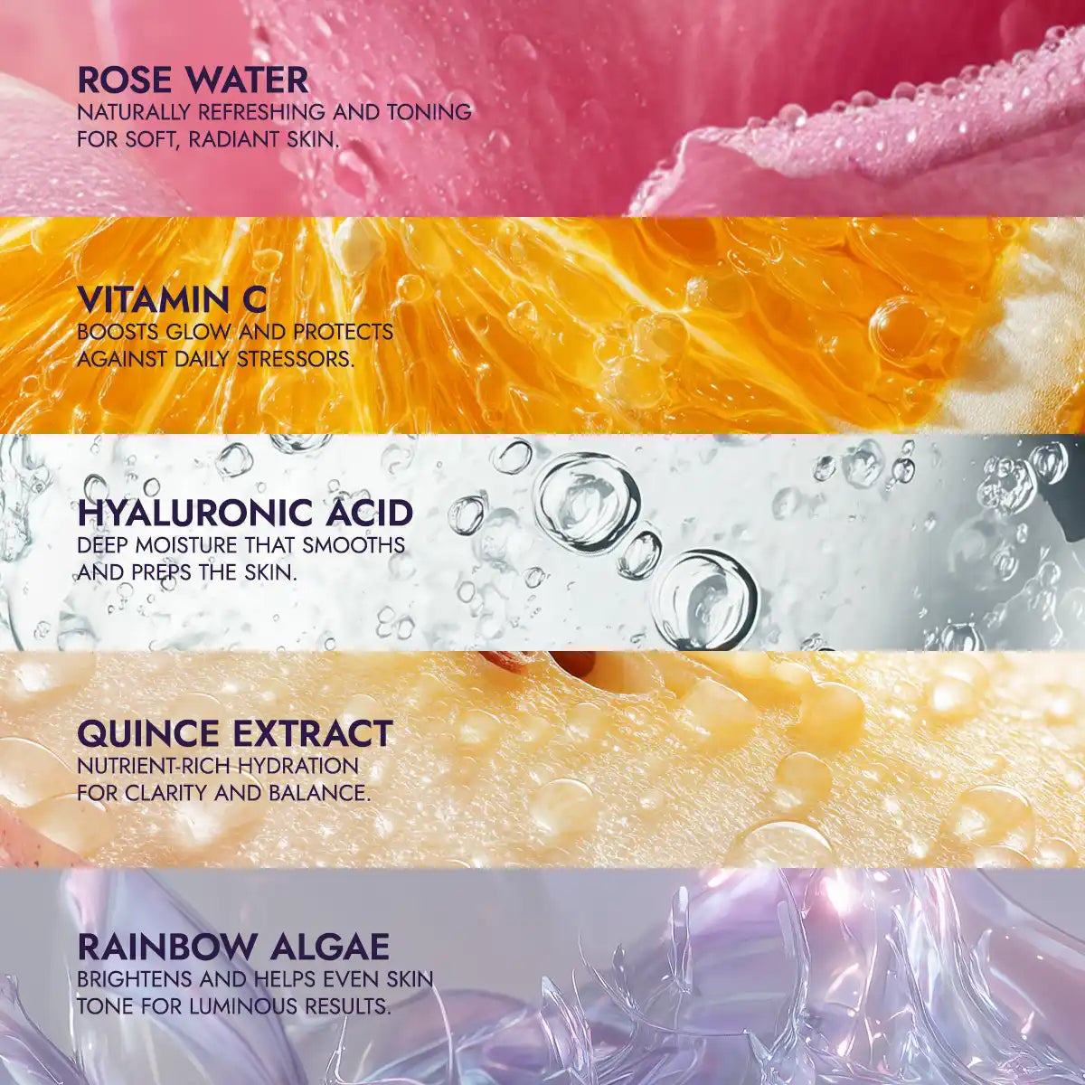 toner key ingredients luminous rose
