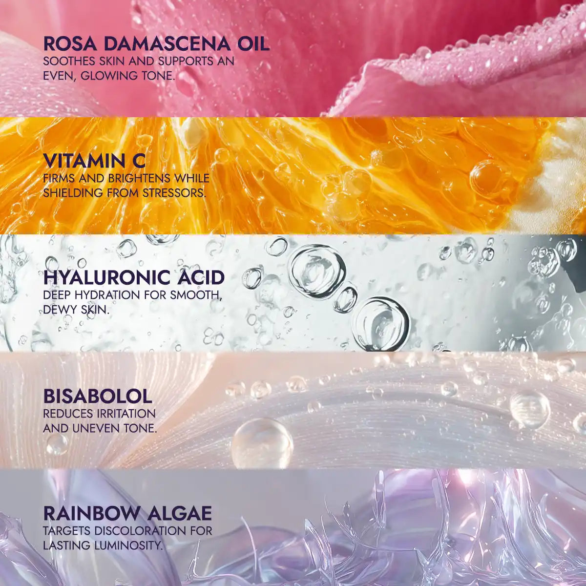 serum luminous rose key Ingredients