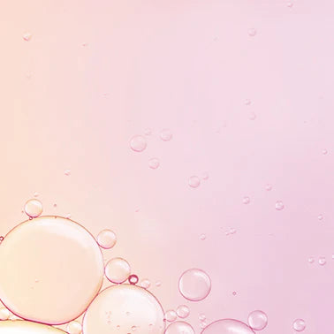 A close up of bubbles.