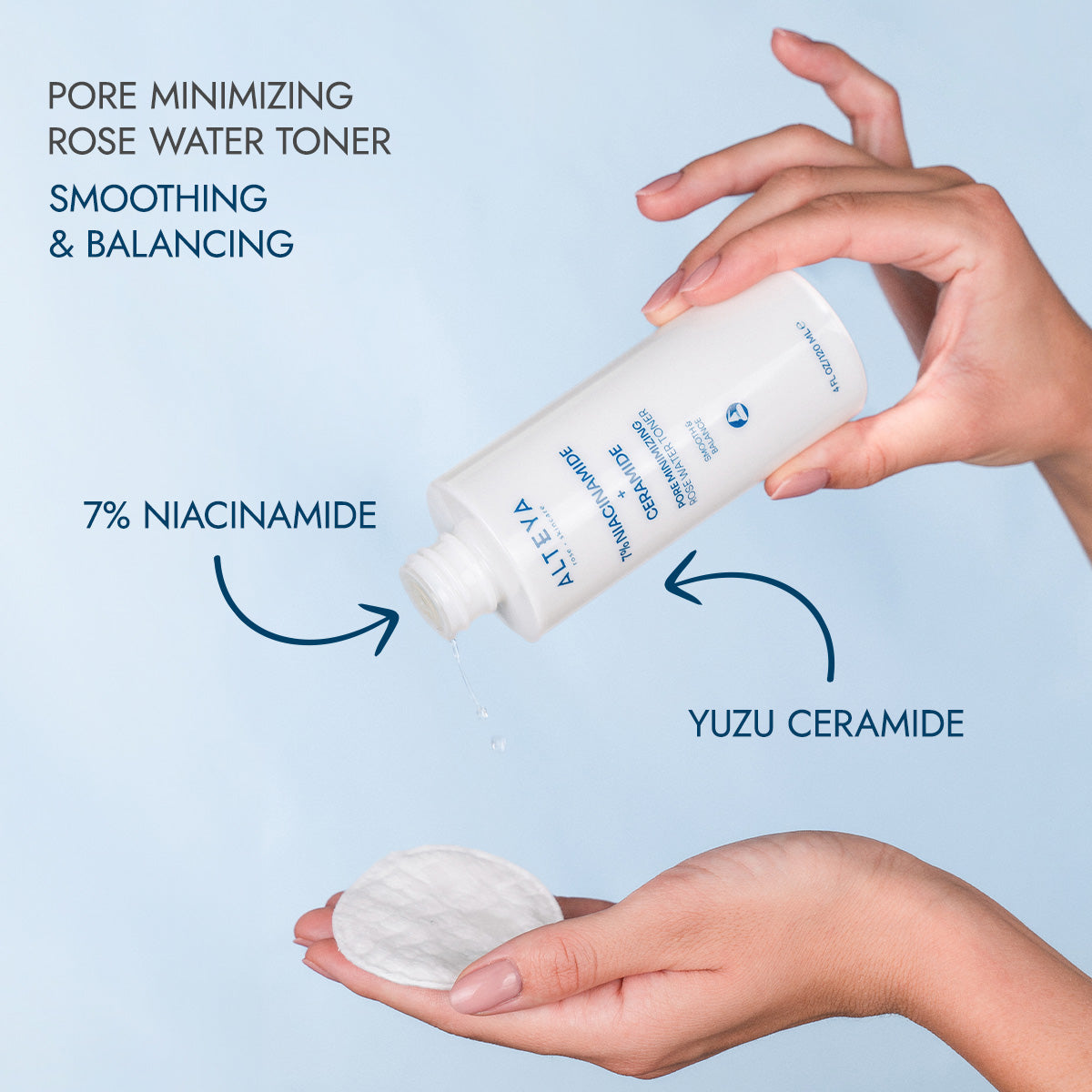 alteya pore minimizing rose water toner