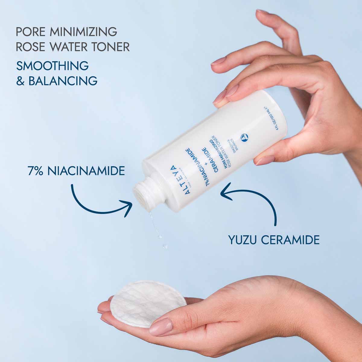 alteya pore minimizing rose water toner