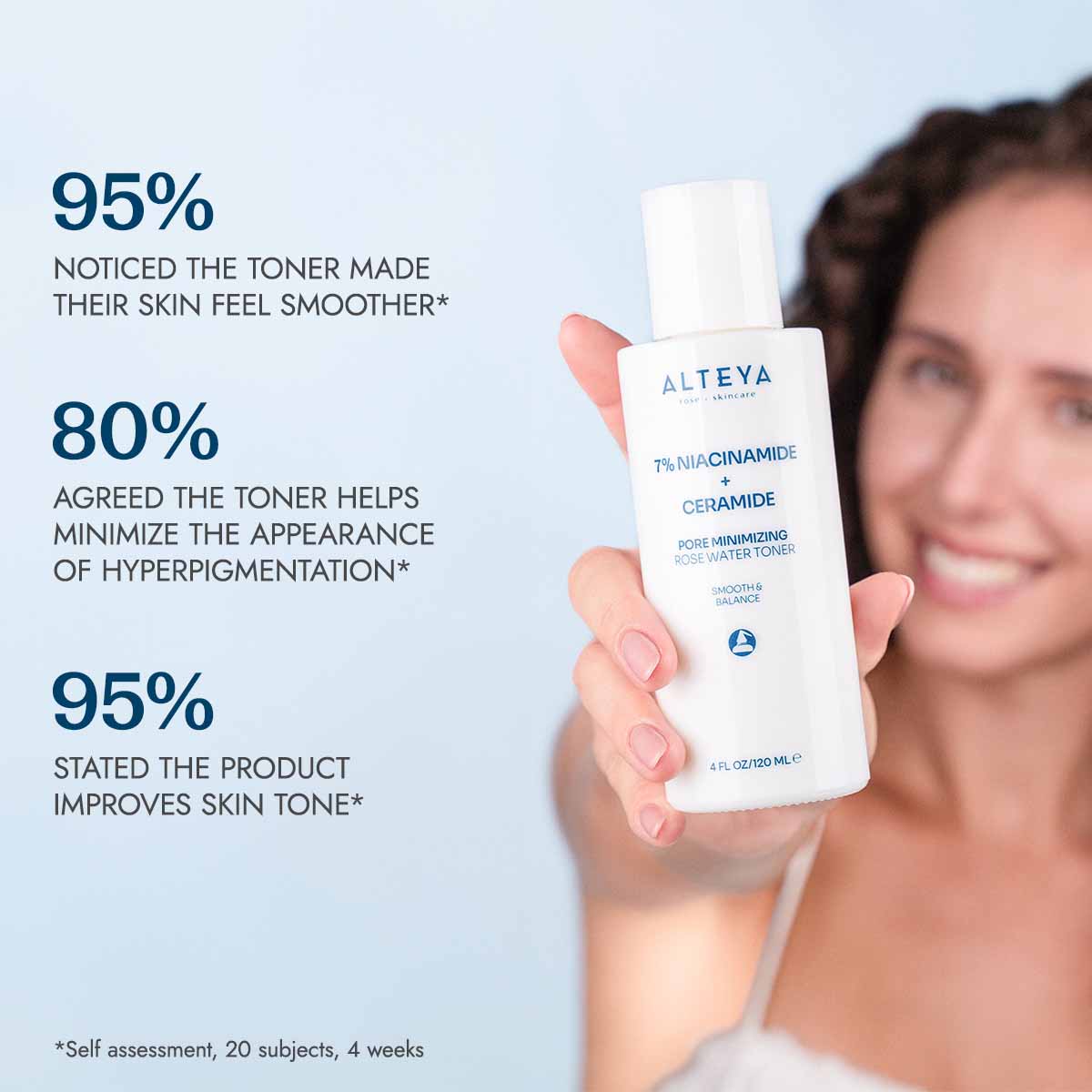 alteya pore minimizing rose water toner