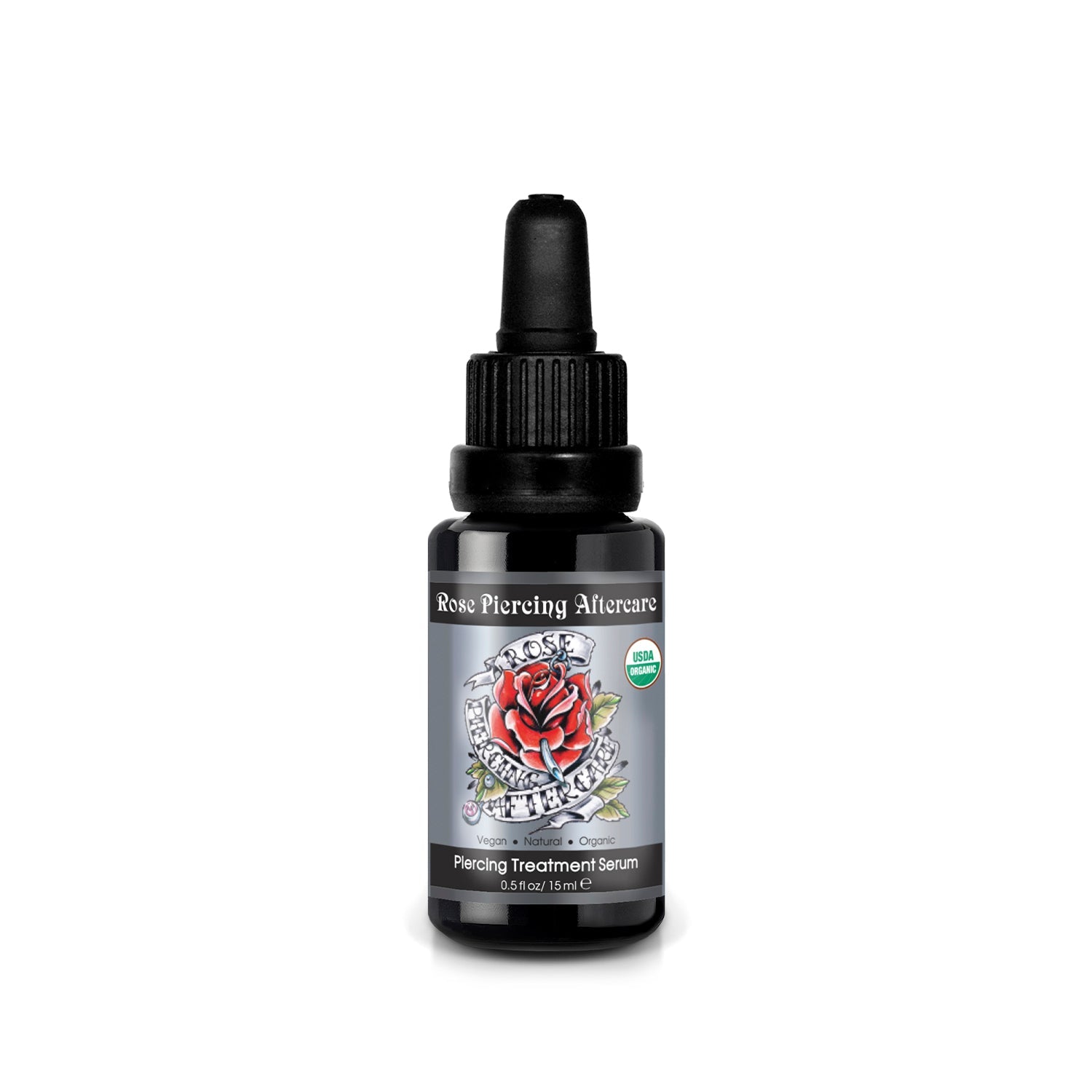 Piercing Aftercare - USDA Certified Organic- 0.5 Fl Oz/15mL Piercing Aftercare - USDA Certified Organic- 0.5 Fl Oz/15mL