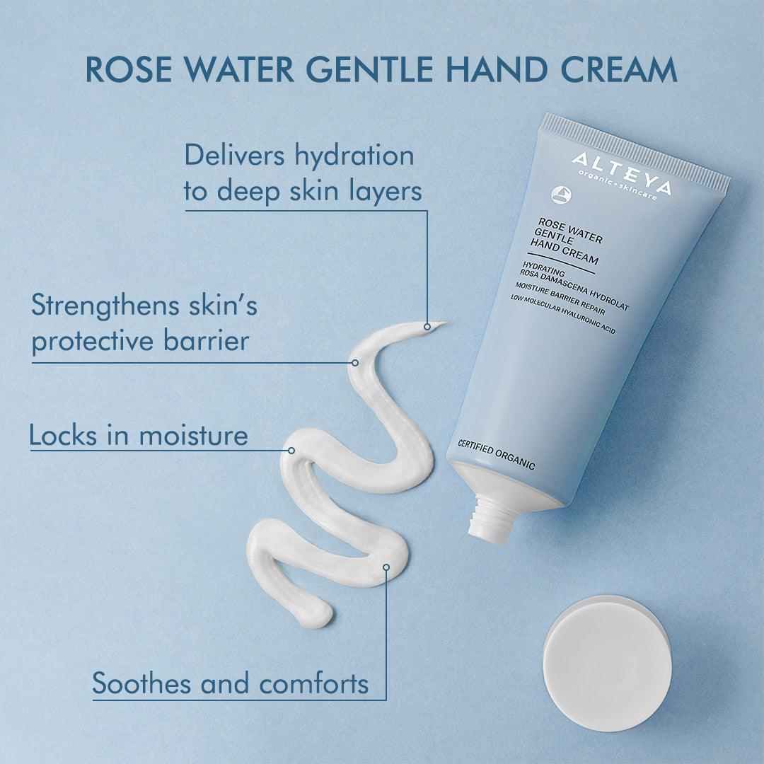 Alteya Organics Organic Rose Water Gentle Hand Cream.