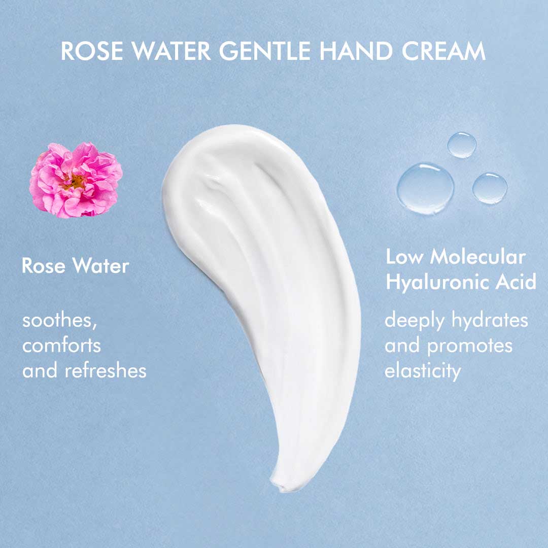 Alteya Organics Organic Rose Water Gentle Hand Cream with Bulgarian Rose Water.