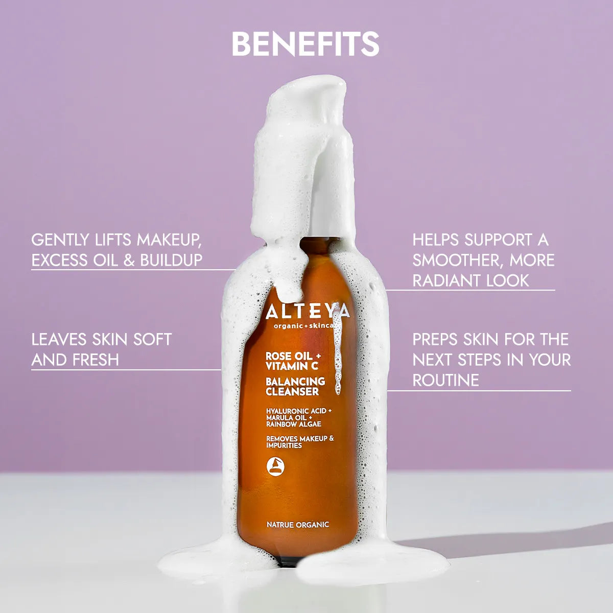 cleanser luminous rose benefits