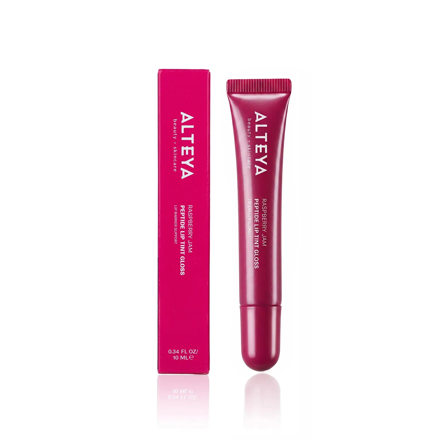 peptide lip tint gloss raspberry jam box