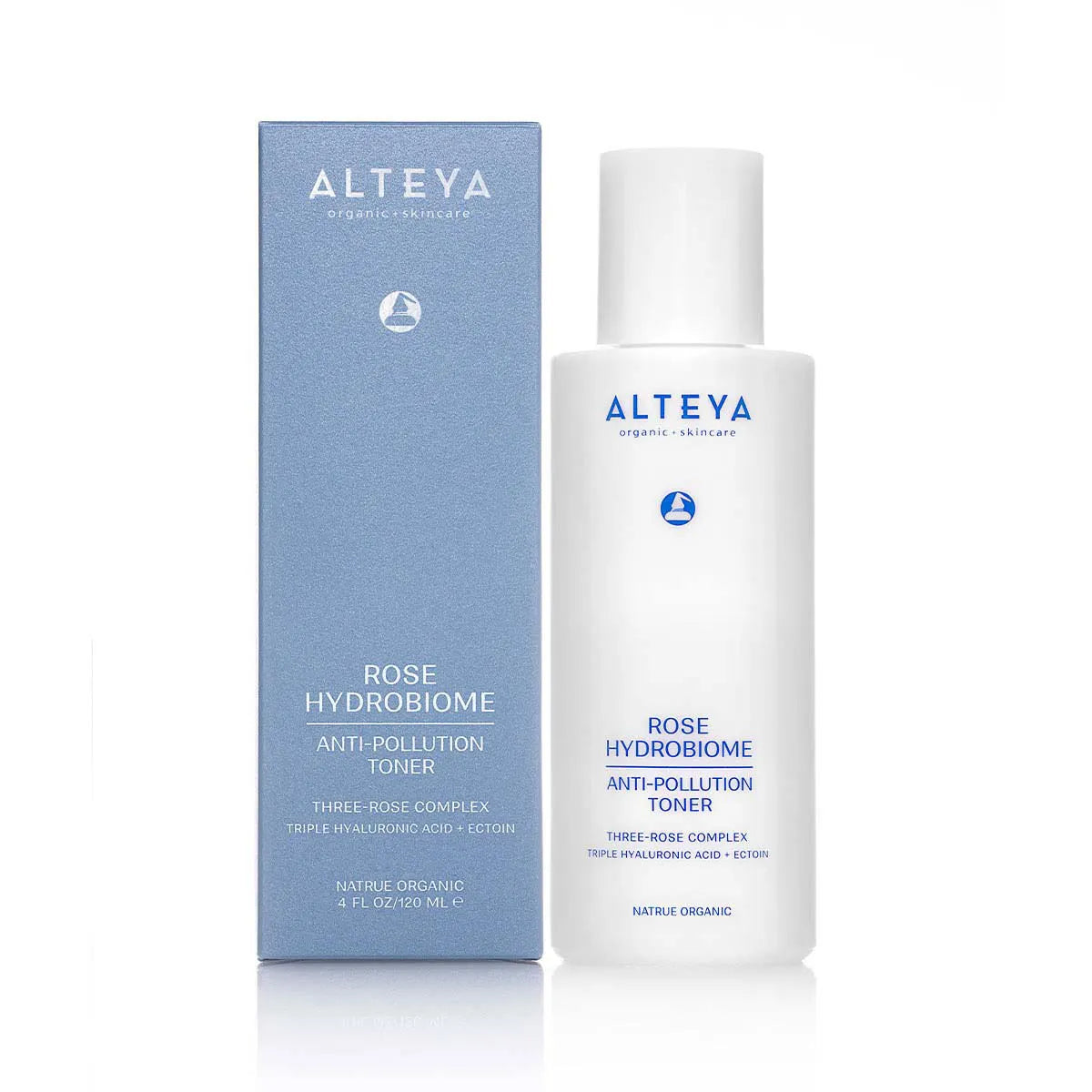 Rejuvenate and hydrate your skin with Rose Hydrobiome Anti-Pollution Toner, formulated with Rosa Damascena Water for ultimate hydration.