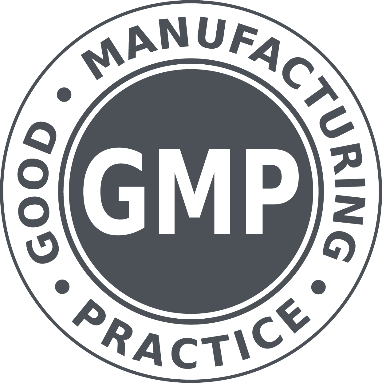 GMP certified logo