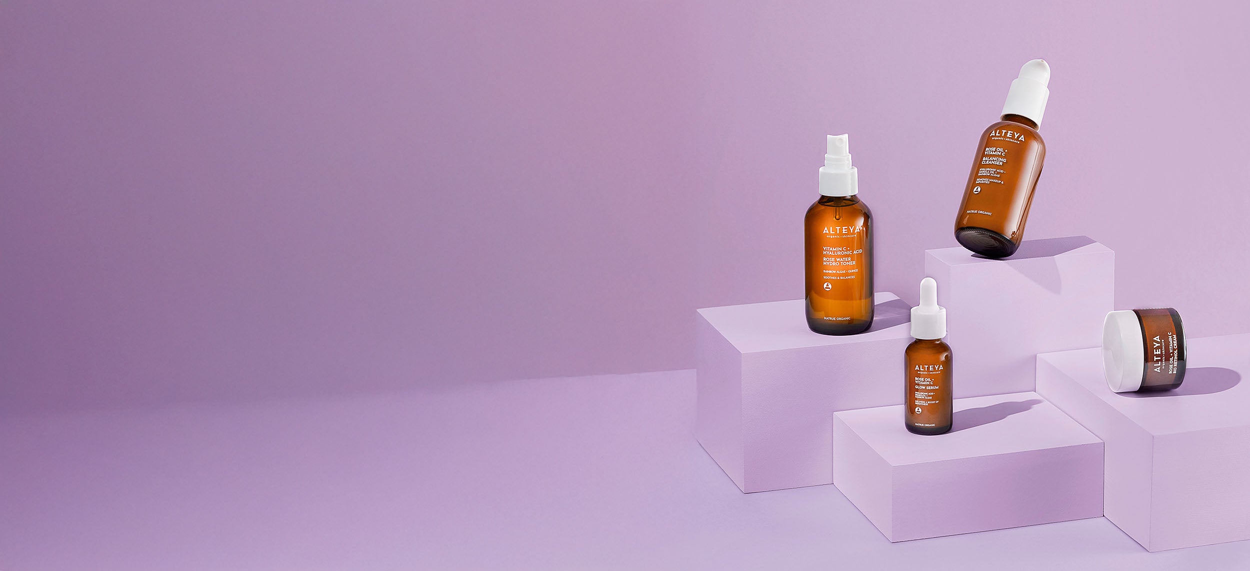 skincare collection luminous rose desktop