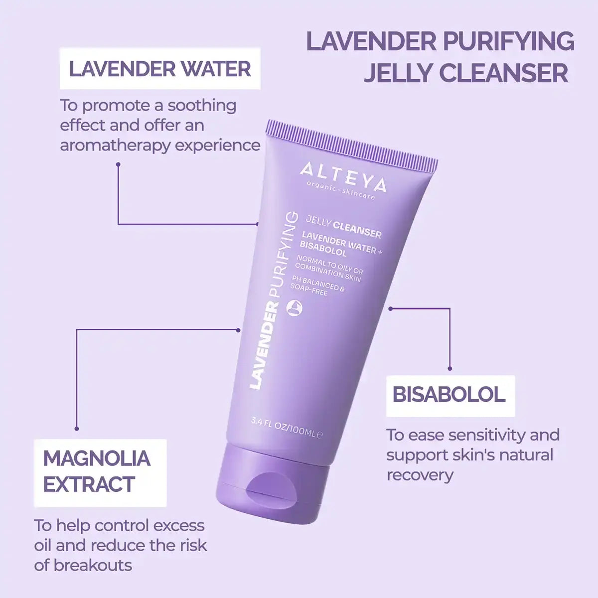 jelly cleancer lavender key ingredients