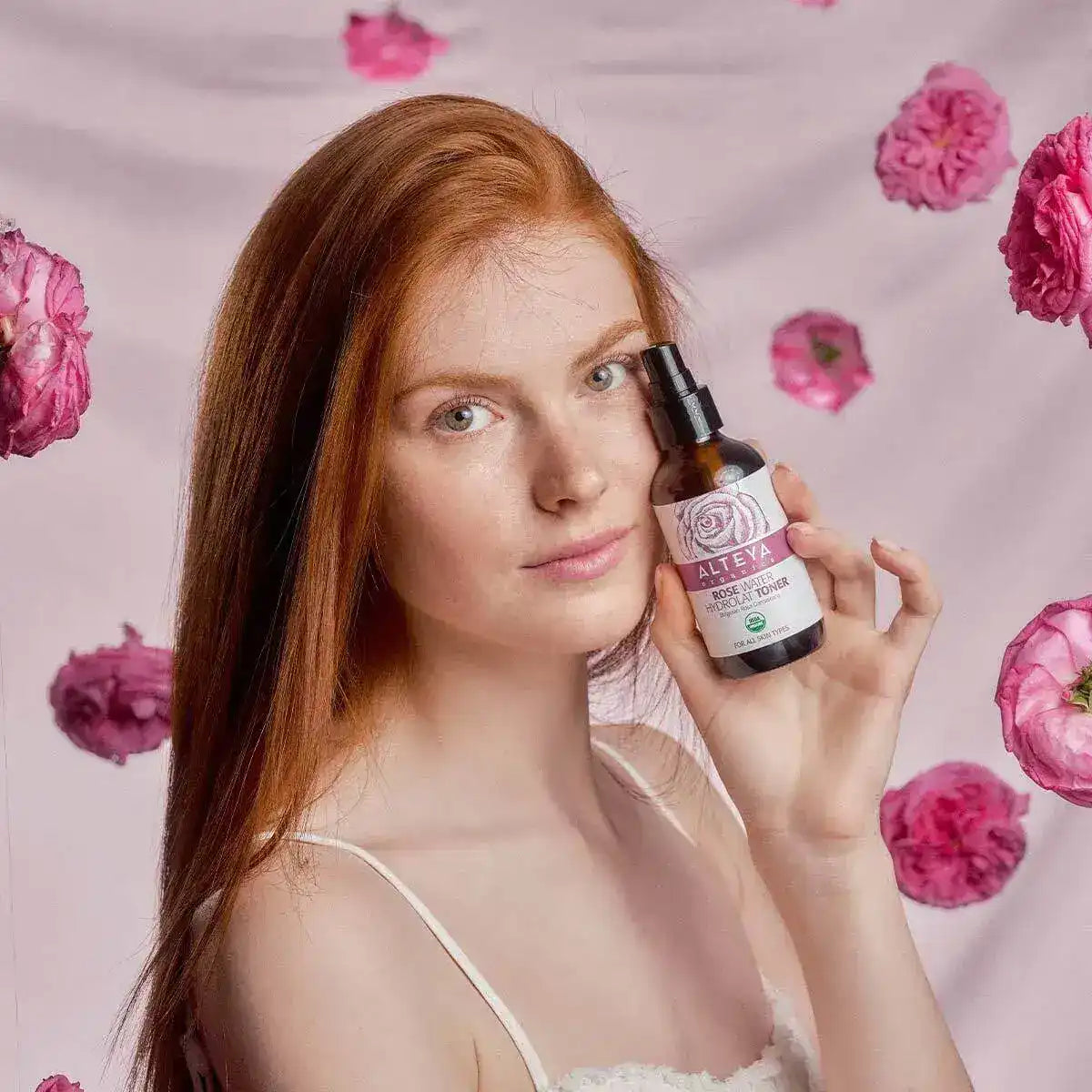 rose water hydrolat toner