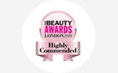 Ibeauty awards london highly commended.