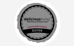 body beauty delicious living award 2023-silver medal