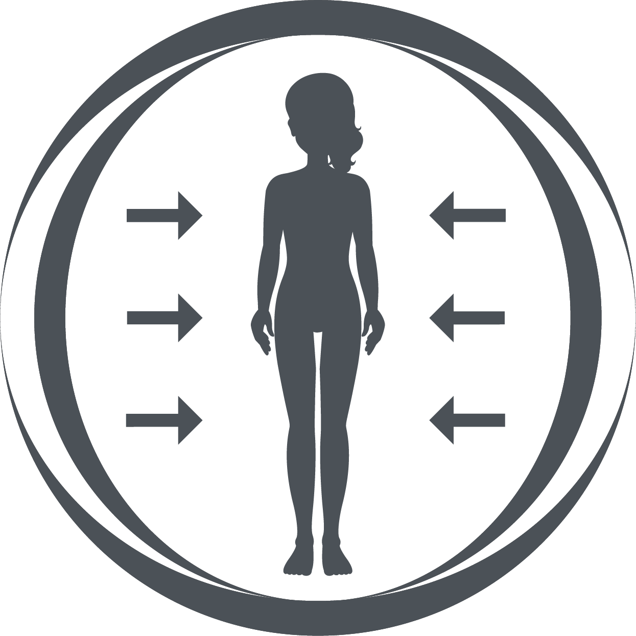 High body absorption logo