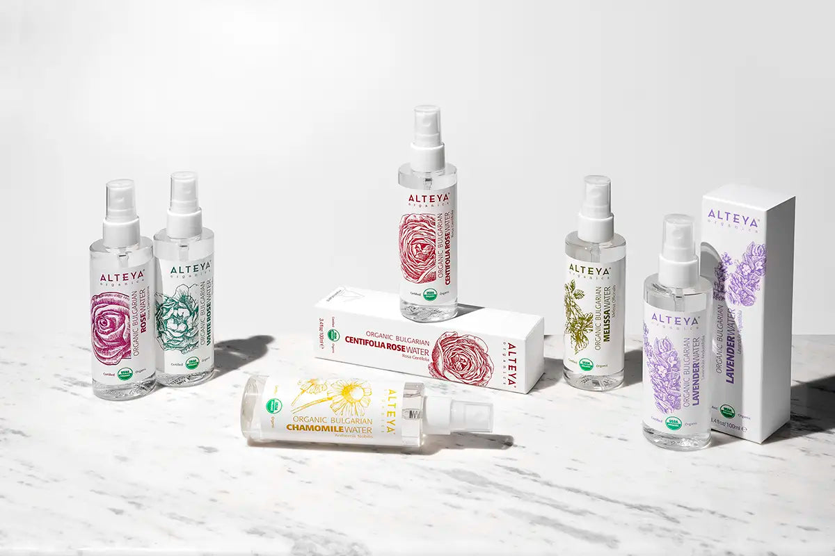 organic floral waters
