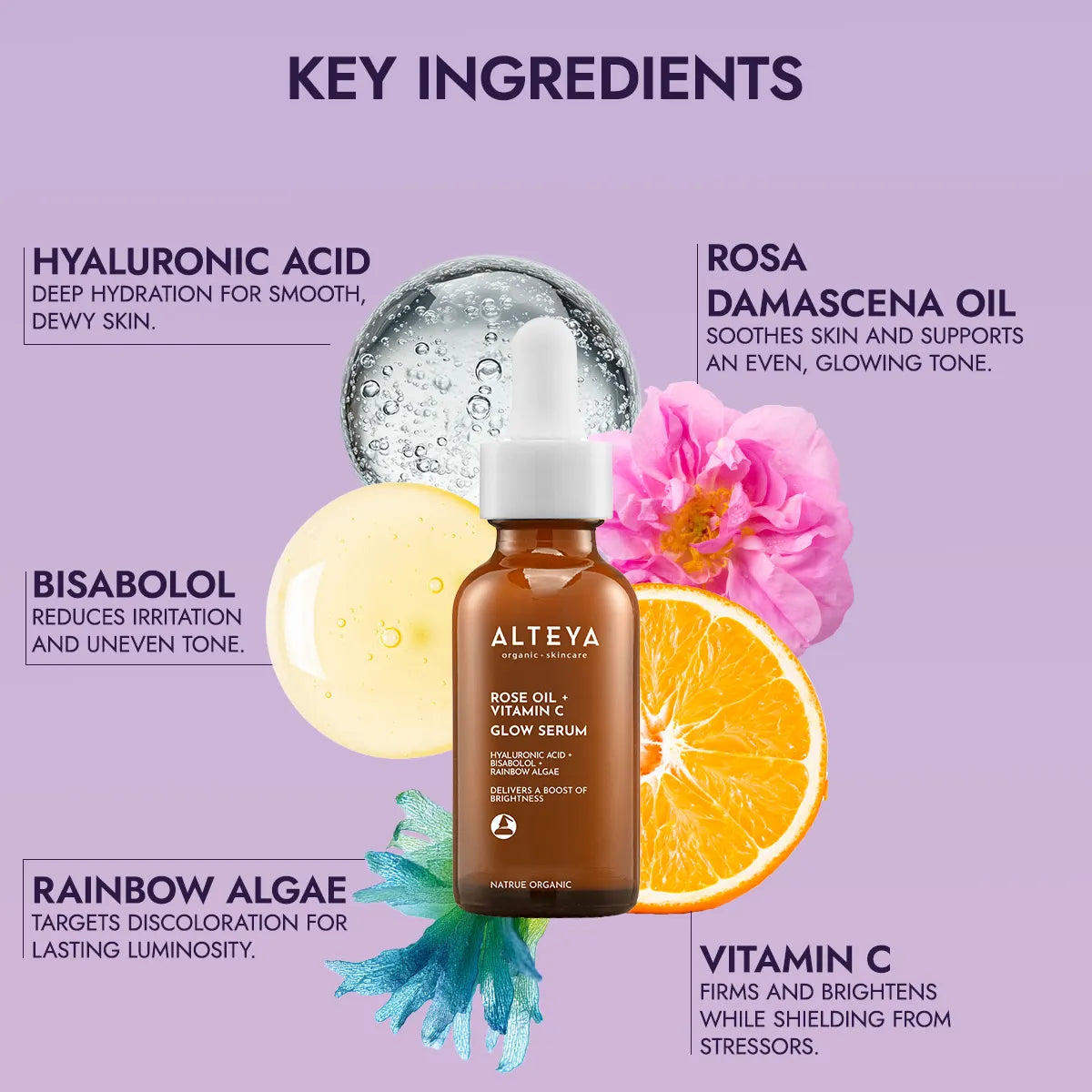 serum luminous rose key Ingredients