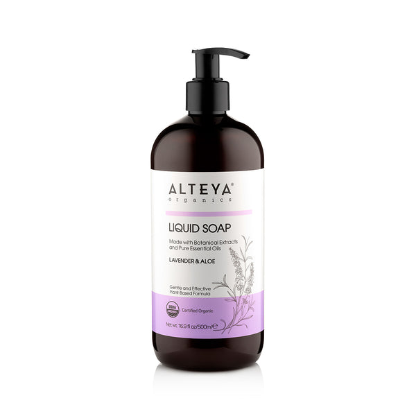 Hair-and-body-care-liquid-soaps-Organic-Liquid-Soap-Lavender-Aloe-500-ml-alteya-organics