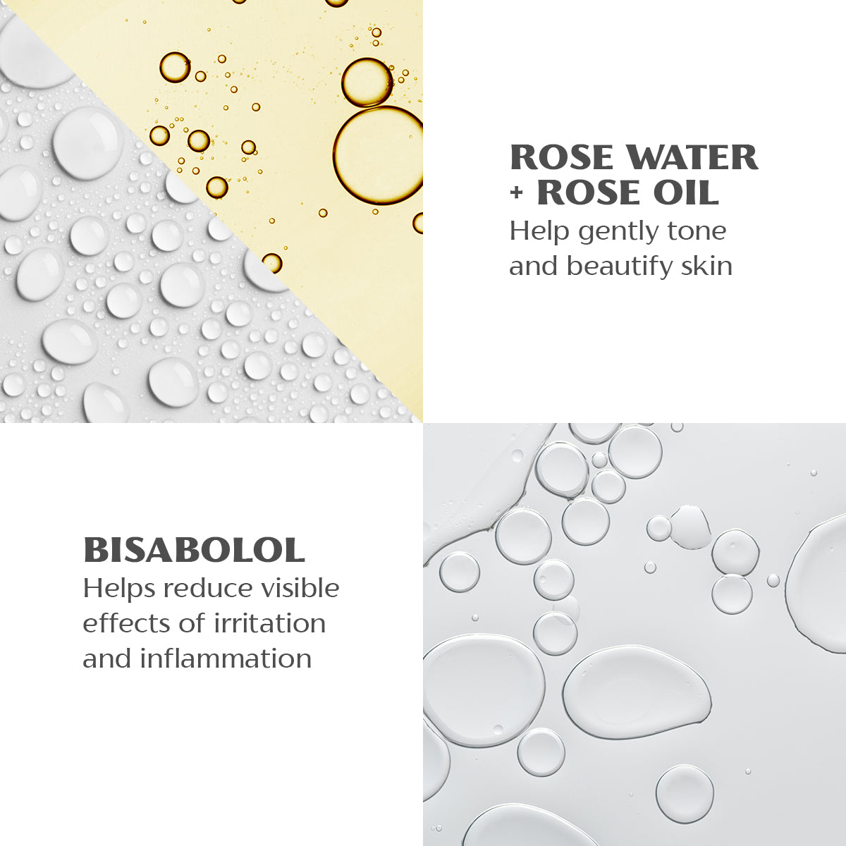 Four different types of Bio Damascena Rose Otto Facial Toner and Alteya Organics Face Toner.